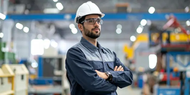 زي المصانع/الصناعي